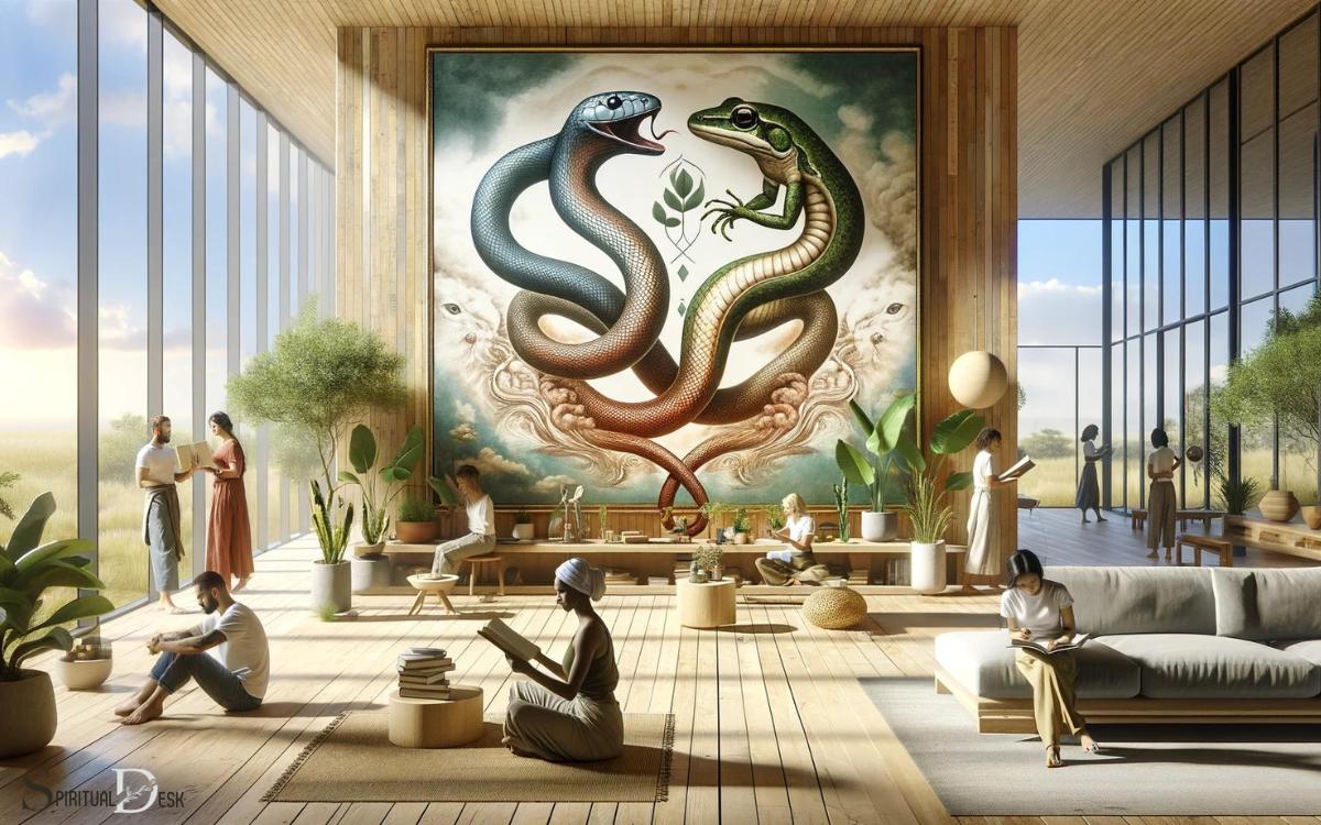 Integrating Snake And Frog Symbolism In Daily Life