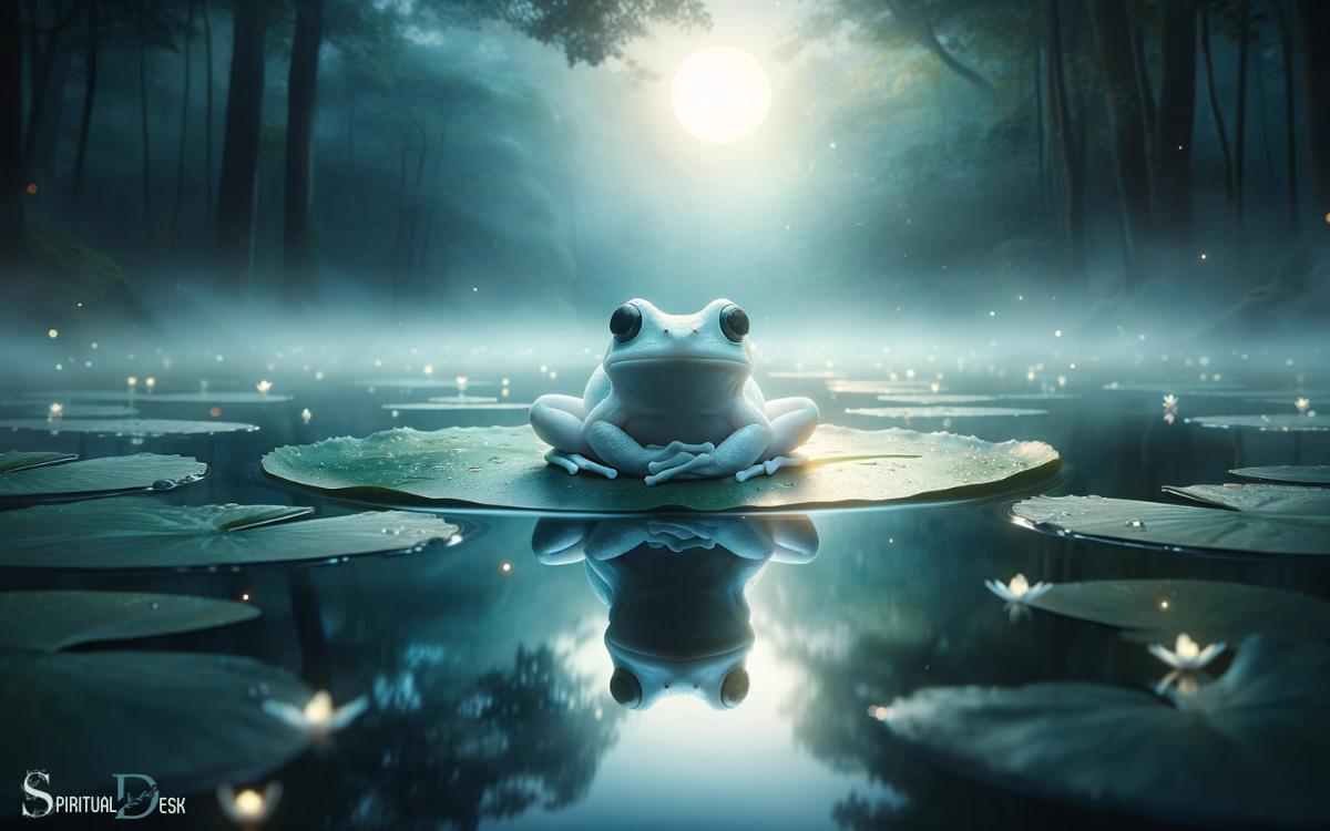 Understanding The Symbolism Behind The White Frog