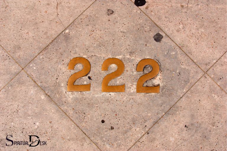what is the spiritual meaning of the number 222