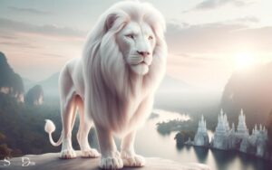 What Does a White Lion Symbolize Spiritually? Strength!