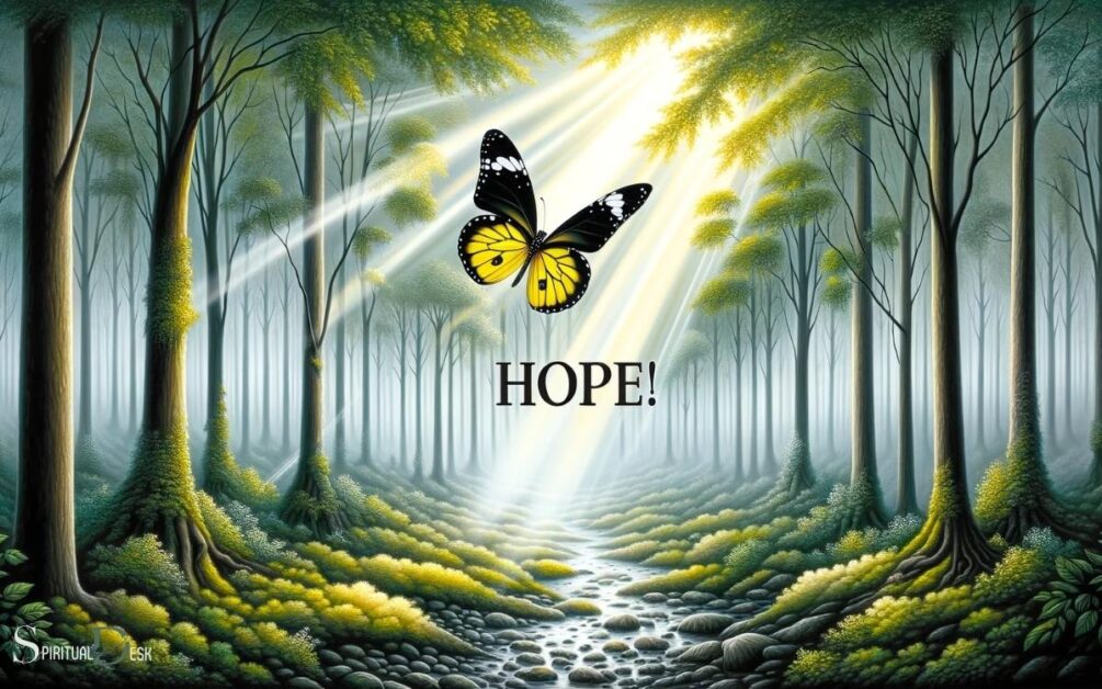 Spiritual Meaning Of Black And Yellow Butterfly? Hope!