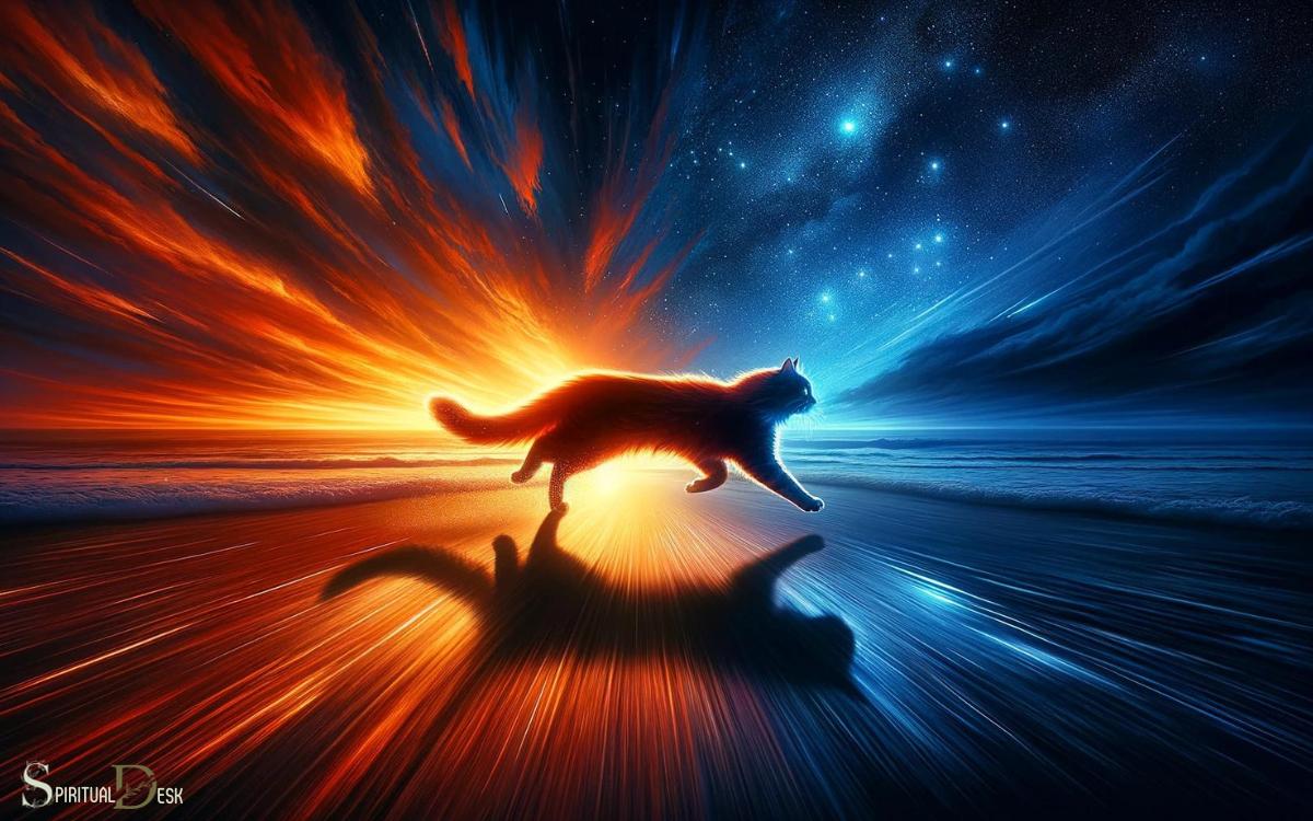Understanding The Symbolism Behind A Cat Running Away