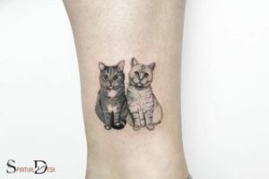 Twin Cats Spiritual Tattoo