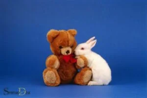 A Bear Holding a Rabbit Spiritual Meaning: Kindness!