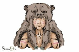 Bear Cartoon Native Americans Spiritual: Courage!