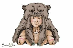 Bear Cartoon Native Americans Spiritual: Courage!