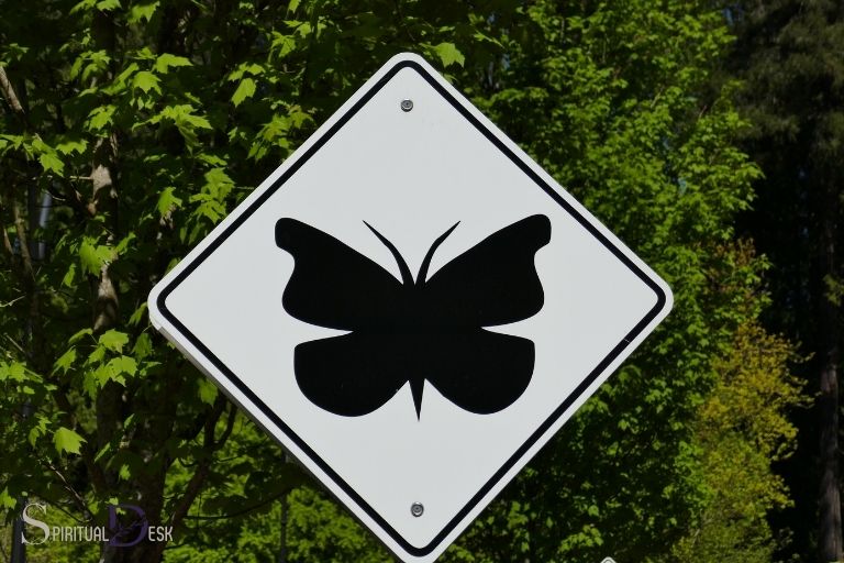 spiritual meaning of butterfly crossing your path