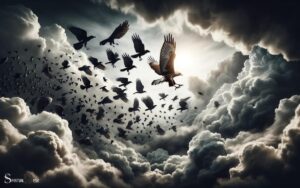 Spiritual Meaning of Crows Chasing Away a Hawk: Progress!
