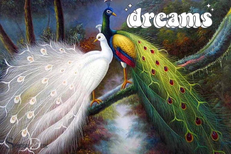 peacock in dream spiritual meaning