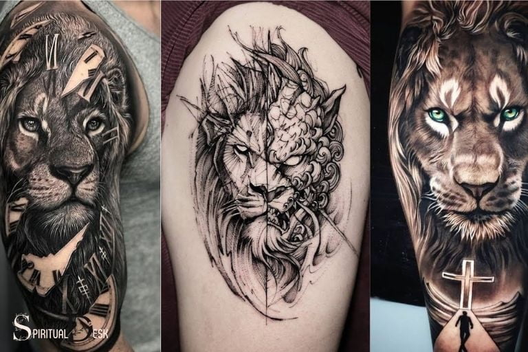 spiritual lion tattoo ideas