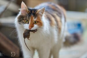 spiritual meaning of cat eating mouse