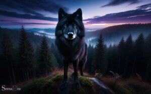 Black Wolf Meaning Spiritual: Independence!