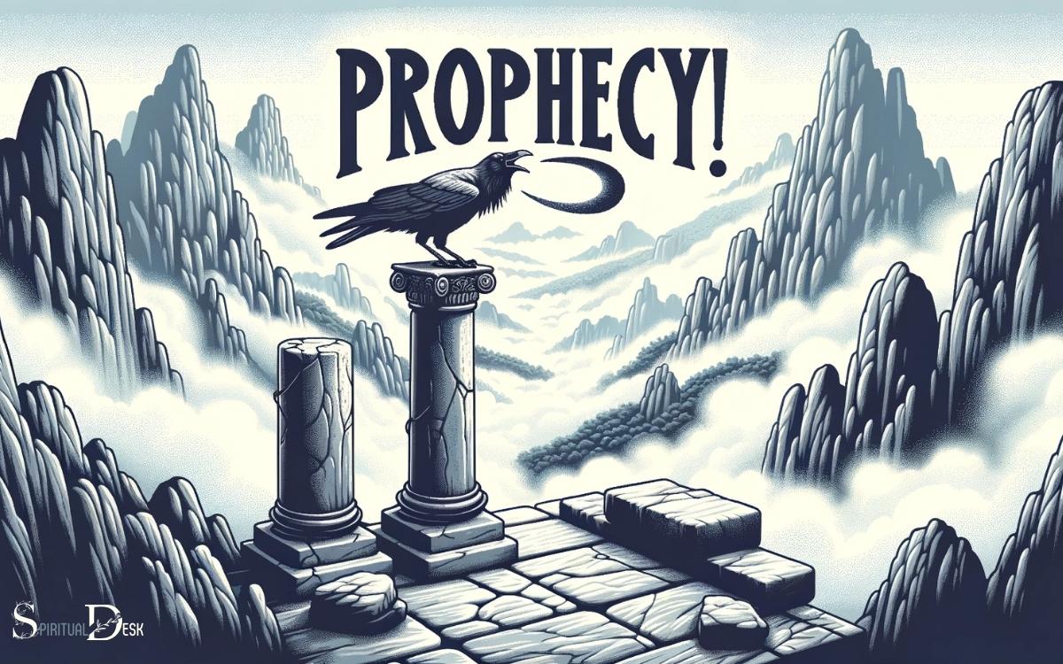 Crow Cawing Meaning Spiritual  Prophecy!