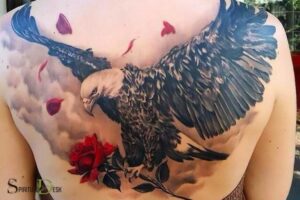 Eagle With Rose Spiritual Meaning: Transformation!