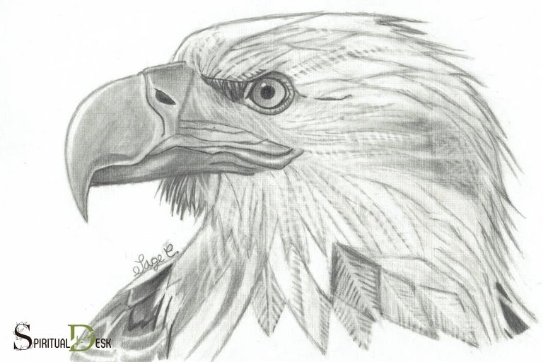 native american spiritual eagle drawing