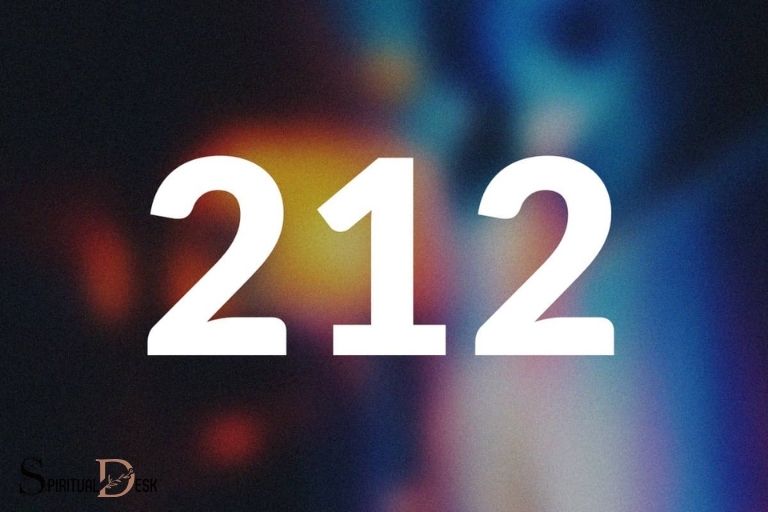 212 Spiritual Number Meaning