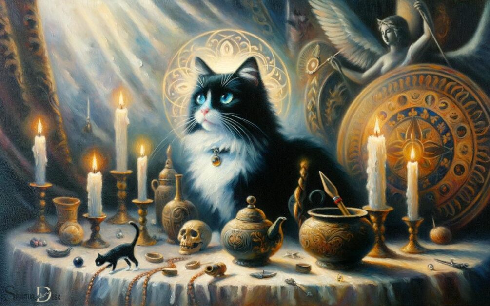 Black And White Cats In Spiritual Practices