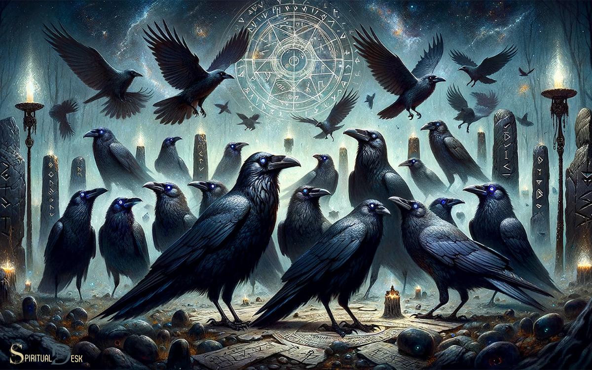 Exploring The Belief In Crows As Bearers Of Omens And Signs