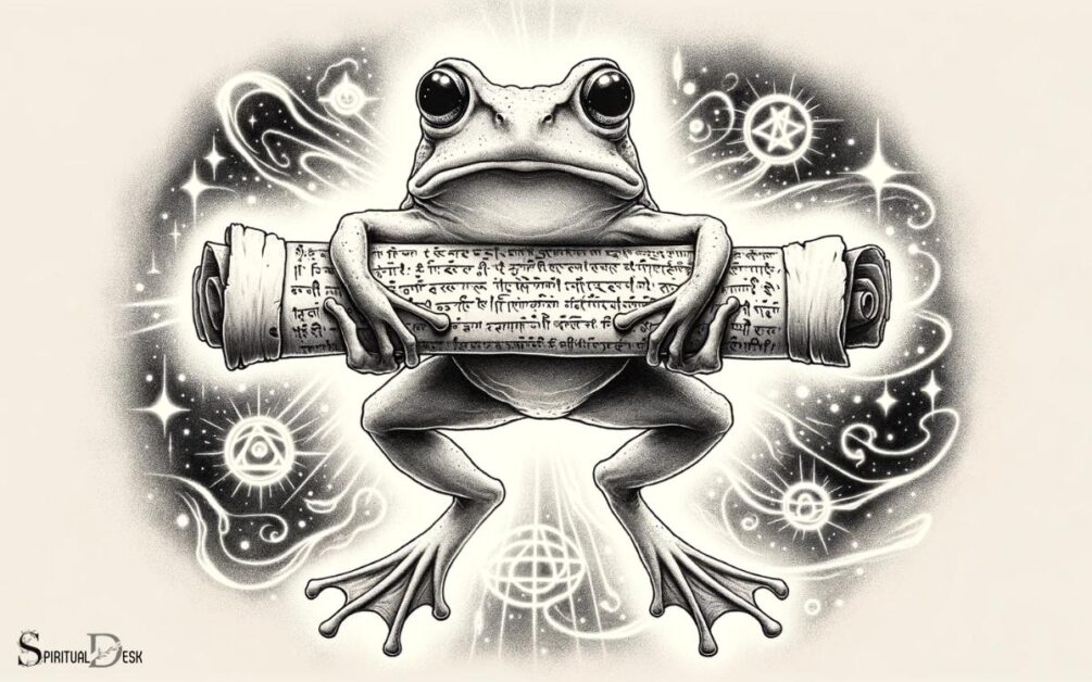 Frog as a Messenger