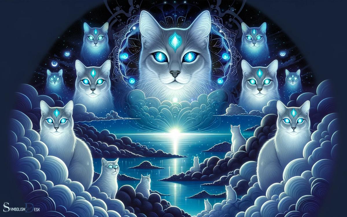 Grey Cats As Guardians Of The Astral Realm