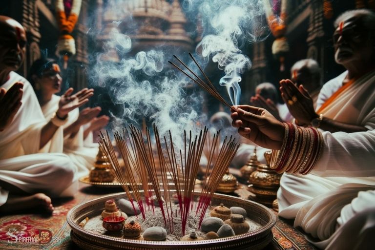 Hindu Rituals Involving Incense And Smoke
