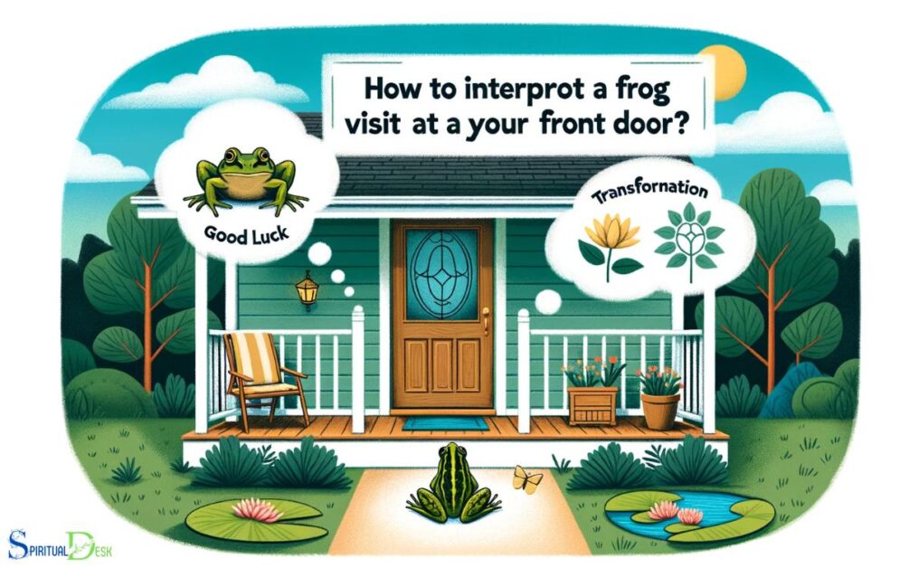 How To Interpret A Frog Visit At Your Front Door