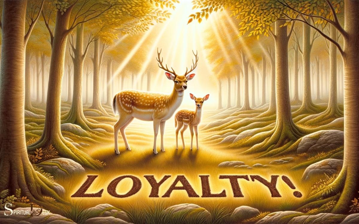 Mom And Baby Deer Spiritual Meaning  Loyalty