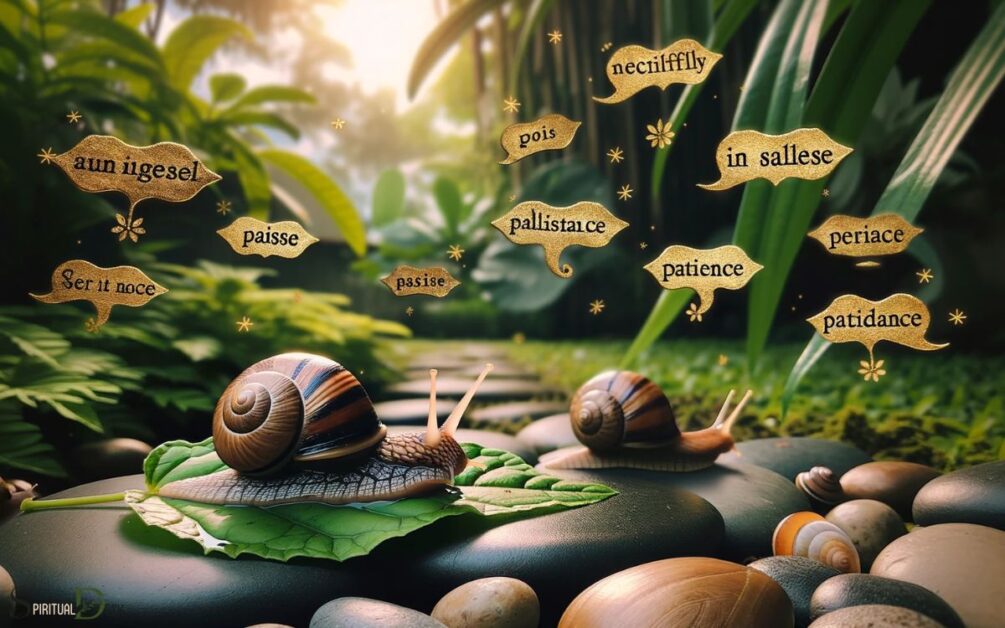 Using Snail Inspired Affirmations And Mantras