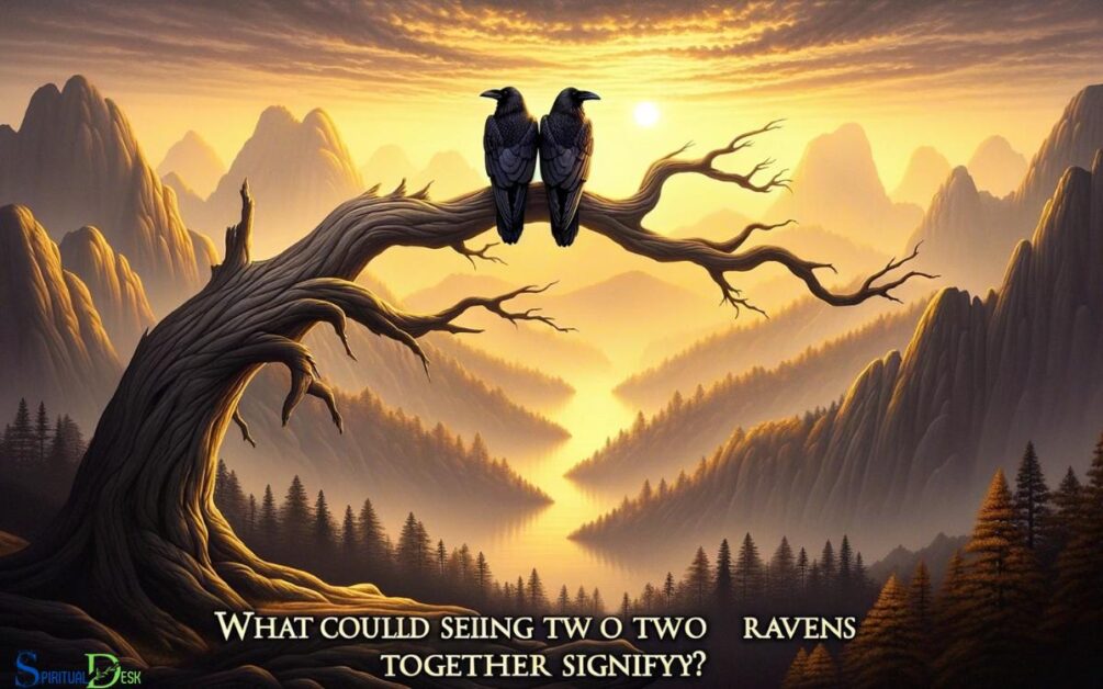 What Could Seeing Two Ravens Together Signify