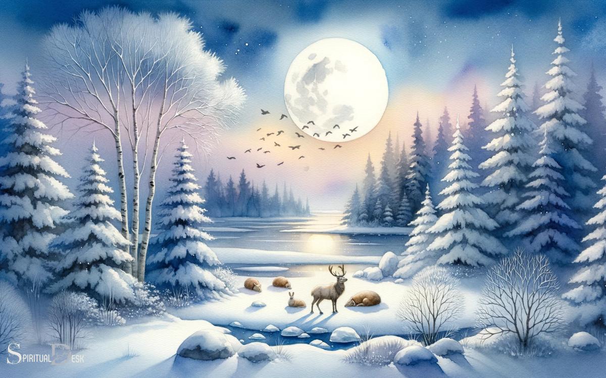 What Is A Snow Moon Spiritual Meaning Inner Growth!