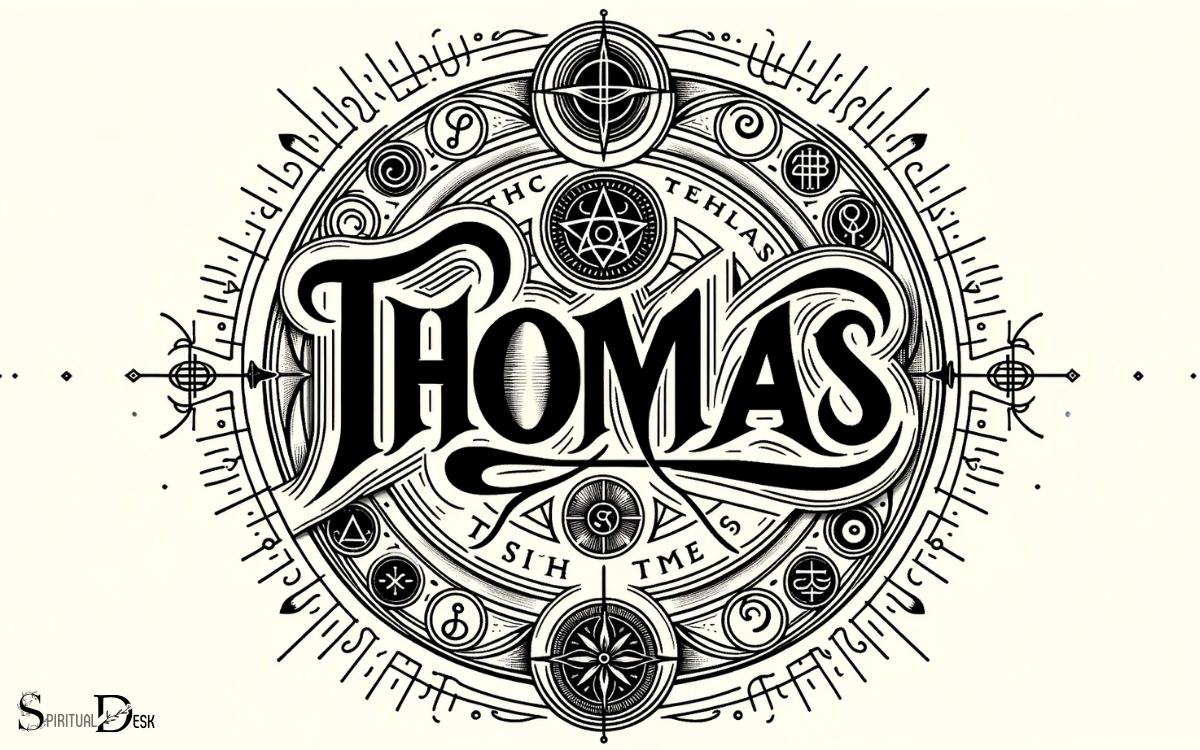 What Is The Spiritual Meaning Of The Name Thomas