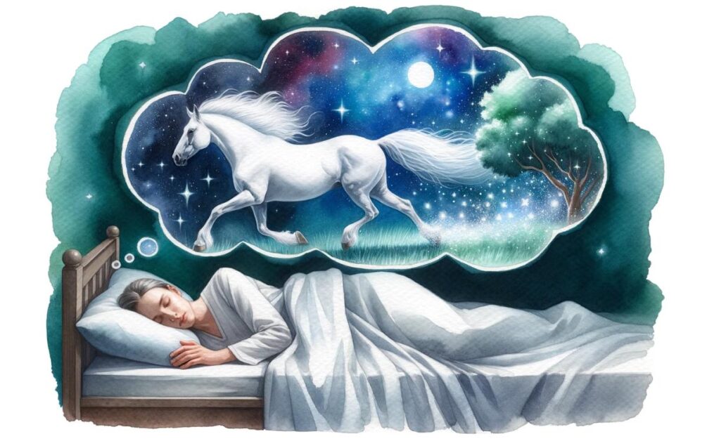White Horse Symbolism in Dreams