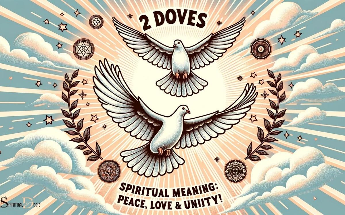  2 Doves Spiritual Meaning Peace Love Unity 