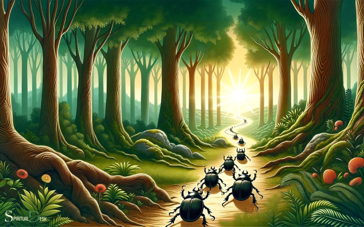 Black Beetles As Spiritual Guides And Messengers