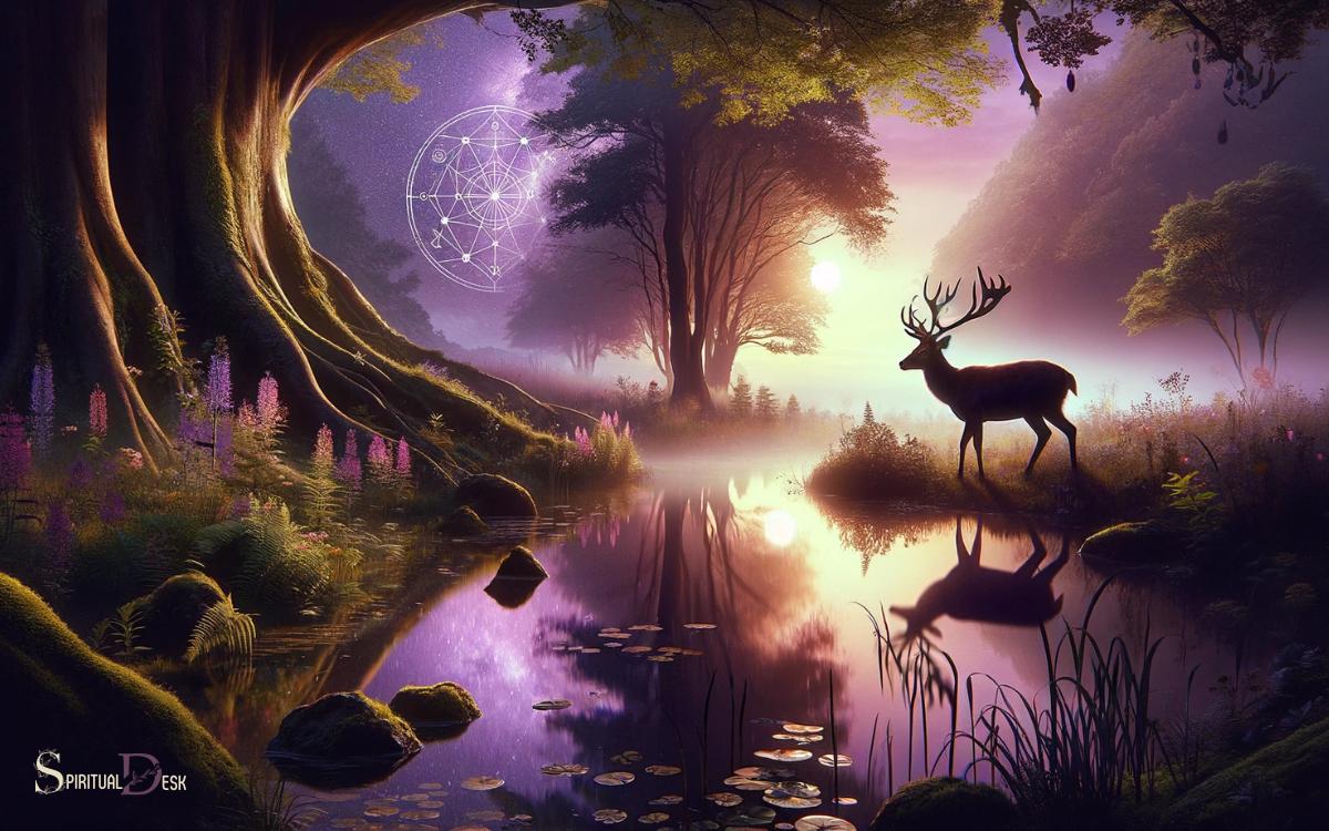 Connection Between Deer And Nature Intuition And Spirituality