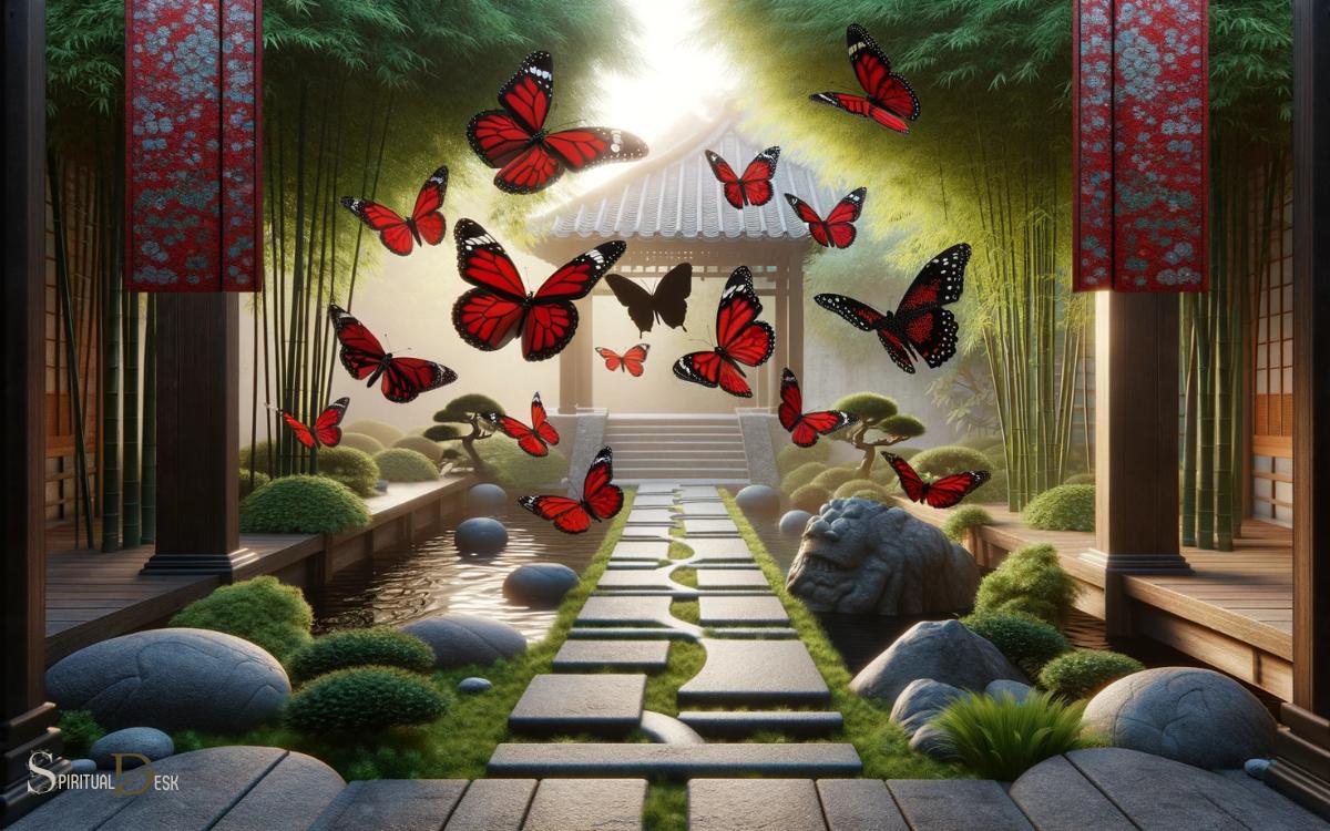 Eastern Philosophies And The Spiritual Meaning Of Red And Black Butterflies