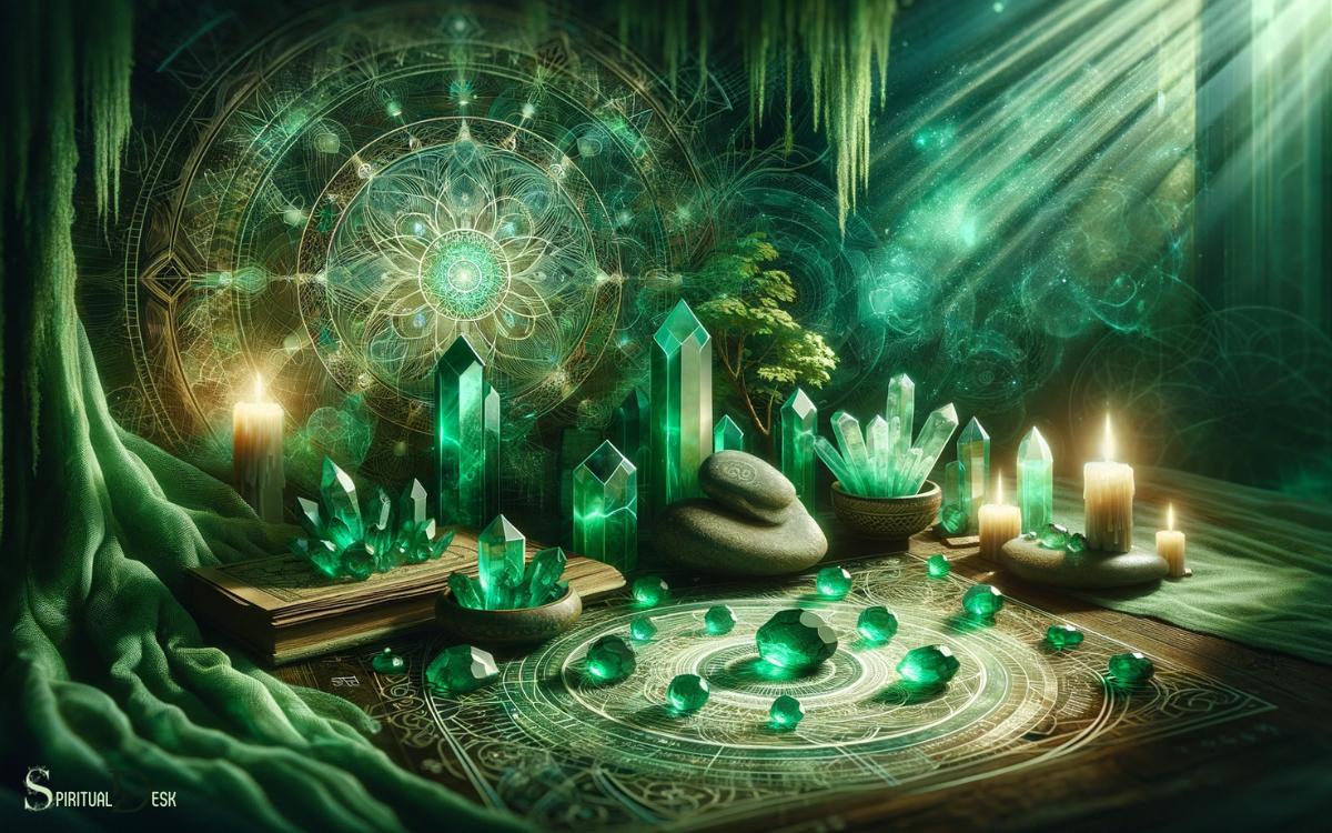 Emerald Green in Spiritual Practices