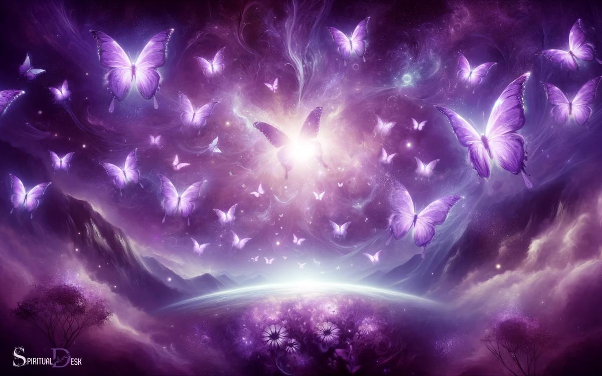 Exploring the Mystical Meaning of Purple Butterflies