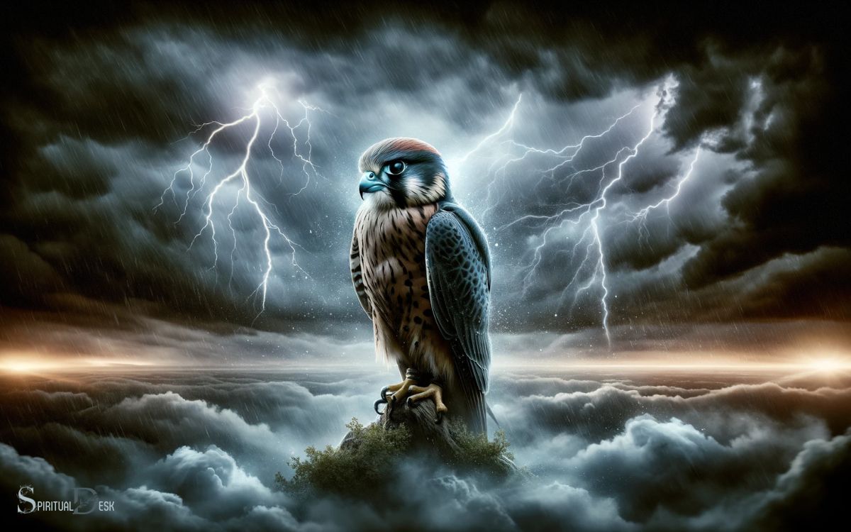 Falcon As A Call To Focus And Harness Inner Strength
