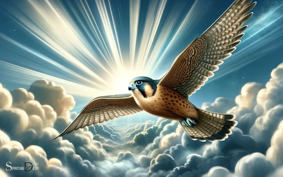 Falcon As An Indicator Of Higher Perception And Clarity