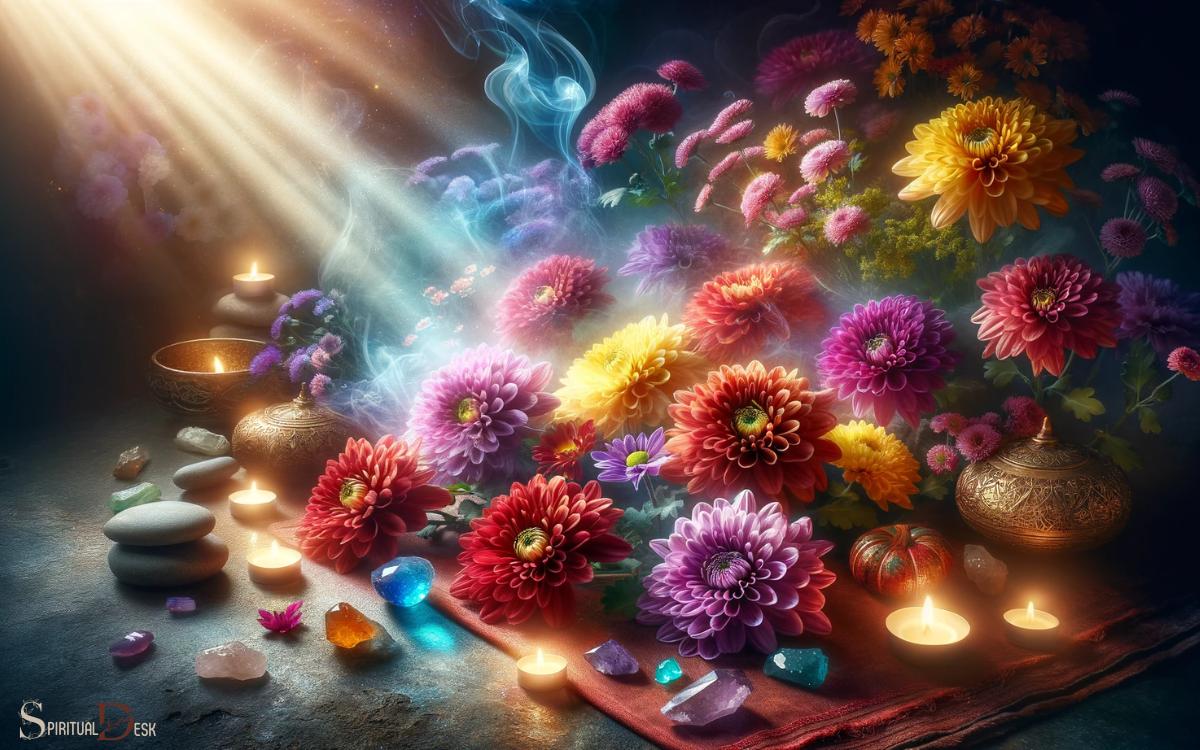 Healing Properties and Spiritual Benefits Colorful Chrysanthemum