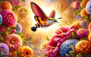 Hummingbird Hawk Moth Spiritual: Joy!