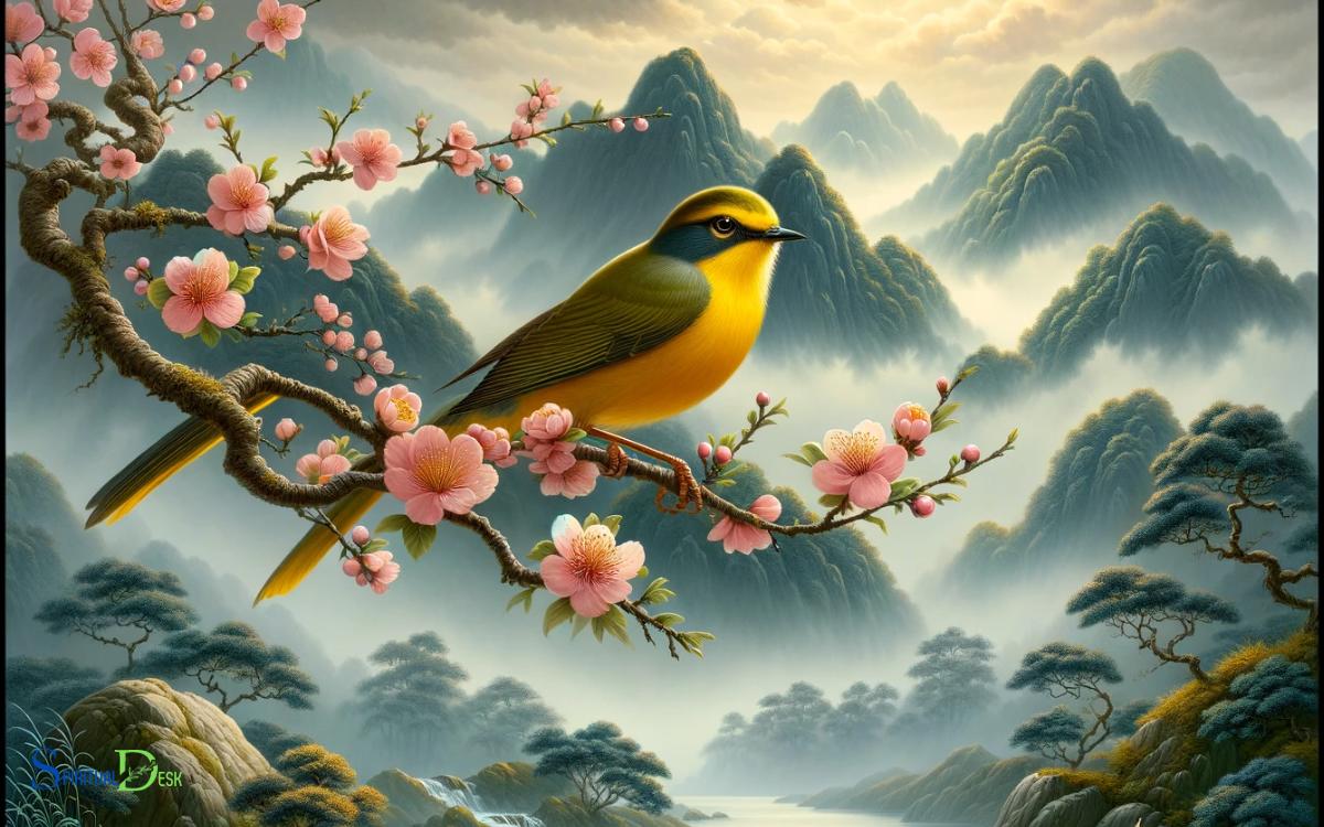 In Chinese Mythology Yellow Chested Bird