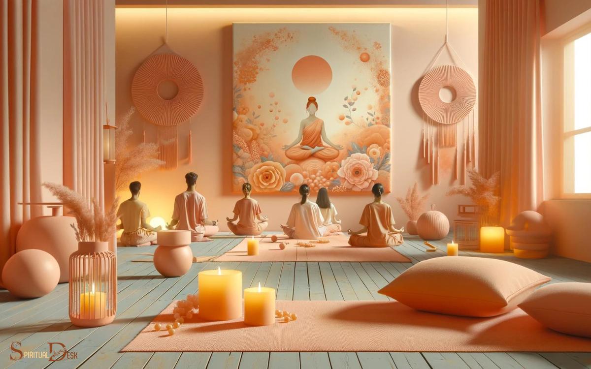 Incorporating Peach Color Into Meditation Practices