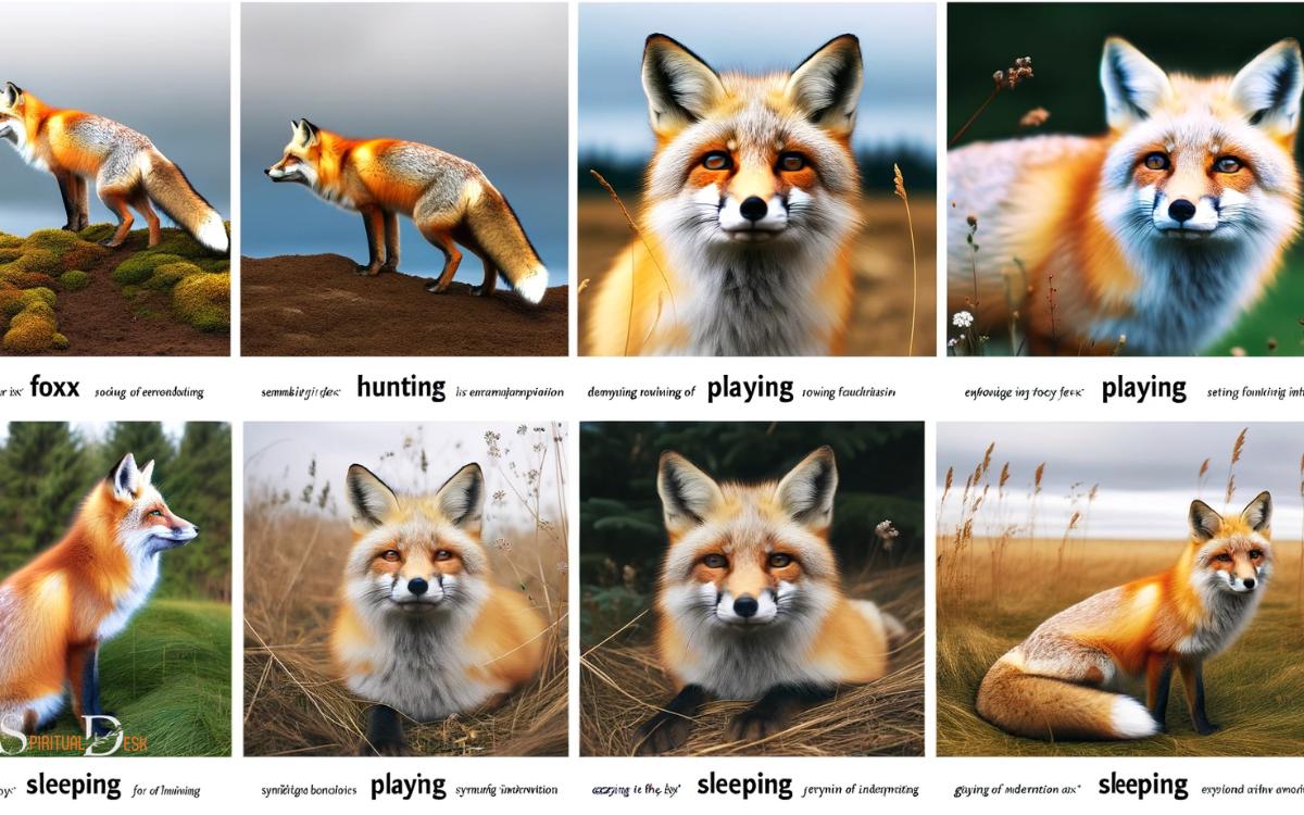 Interpreting Different Fox Behaviors