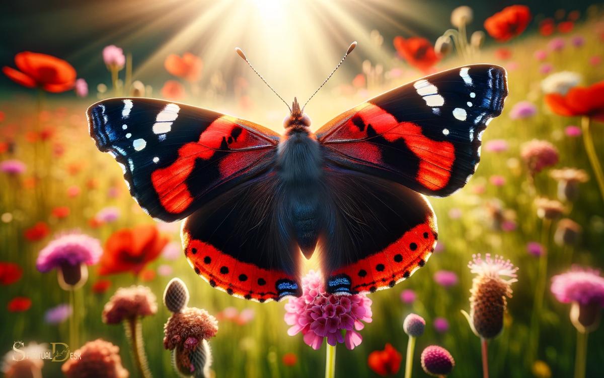 Key Characteristics And Appearance Of Red And Black Butterflies