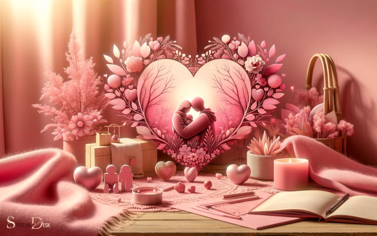 Pink as a Representation of Love and Compassion