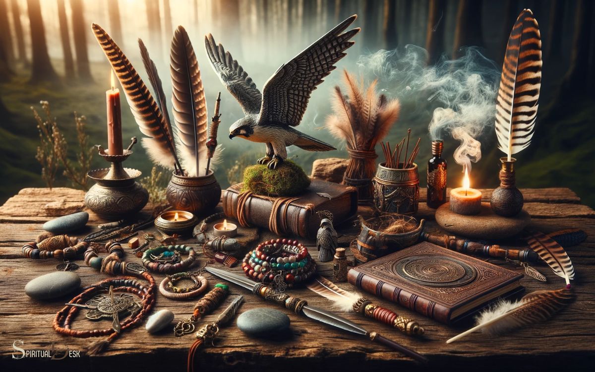 Sacred Tools And Talismans Associated With The Falcon