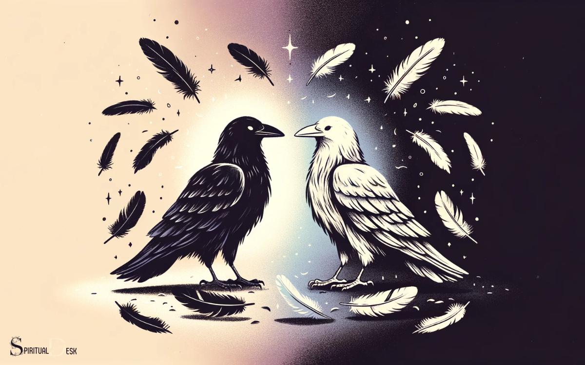 The Significance Of Black And White Feathers In Crow Symbolism