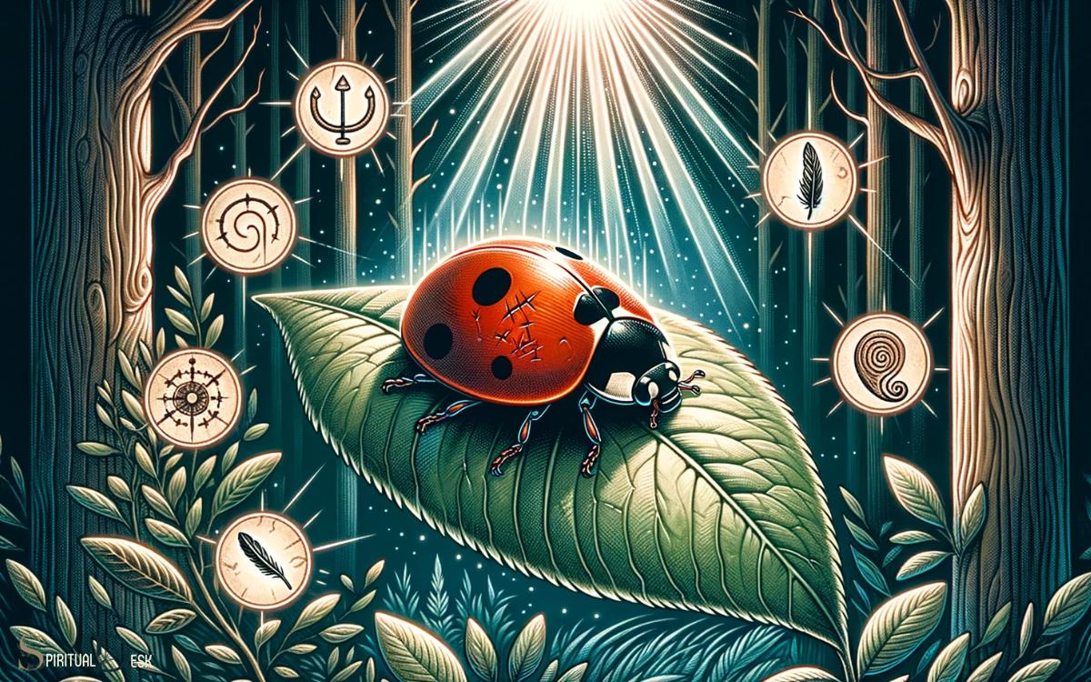 The Spiritual Interpretation of the Twice Stabbed Ladybug